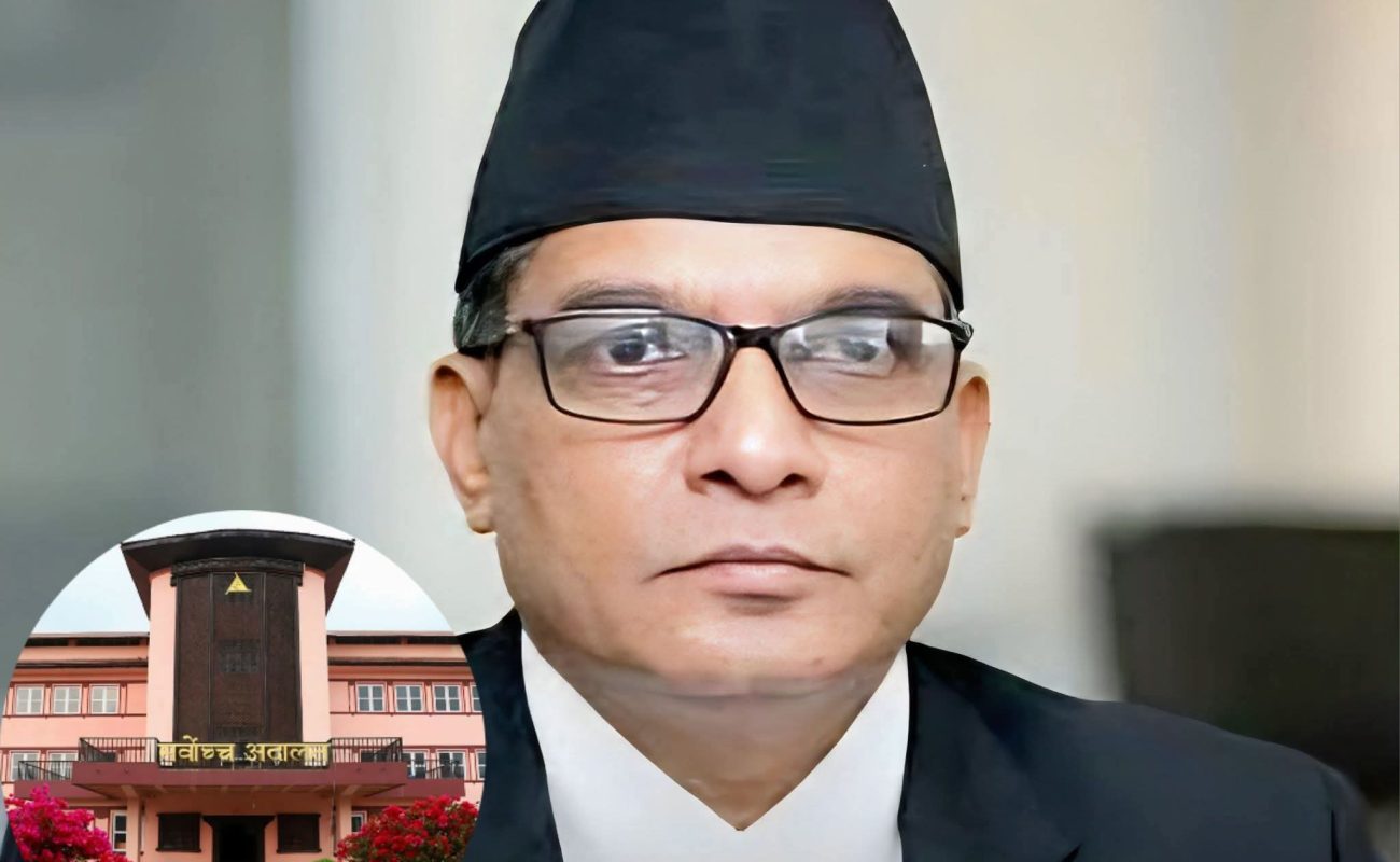 Chief justice Dr. Manoj Sharma